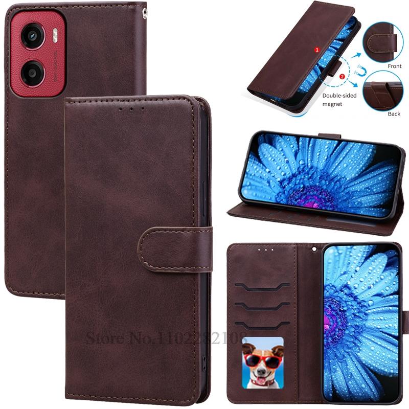 

For Motorola G05 Case Wallet Leather Flip Cover For Moto G05 Case Phone Coque Fundas For Motorola Moto G05 Cover Capa Etui For Moto G05 кофейный