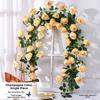 1.8m Hanging Flowers Rattan 10 Colors Fake Plants Leaves  Home Decoration