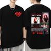 Singer Dela Rose Album Tour 2025 Merch T Shirts Men Women Oversized T Shirt Summer Loose Cotton Harajuku Aesthetic Trendy Tees