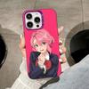 Dandadan Aira Shiratori Phone Case for iPhone 17 16 15 14 13 12 11 X XR XS 8 7 Air Pro Max Plus Purple Translucent Cover