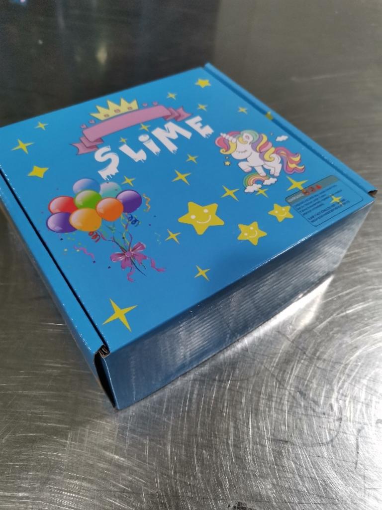 4 bucăți colorat amestecare nor vată de zahăr slime moale și non-lipicios jucărie de bricolaj pentru copii