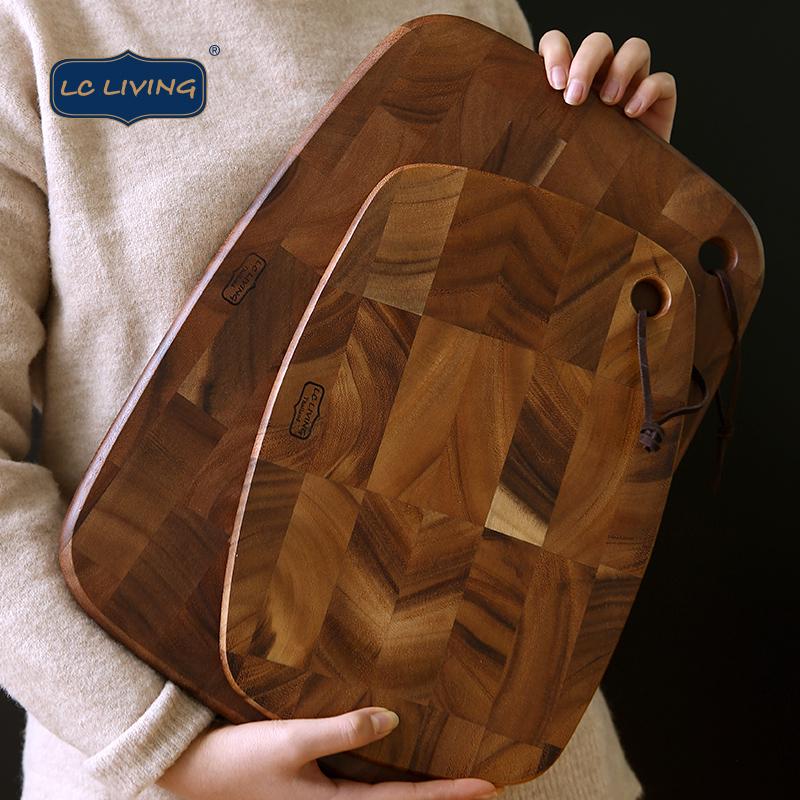 

Таиландская кухонная разделочная доска из акации 32*22*1.5 Small