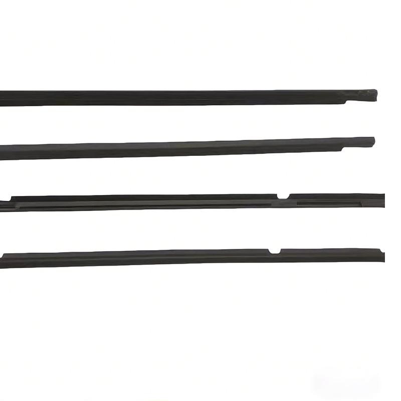 4Pcs Window Rubber Seals Trim For Toyota Land Cruiser LC95 1996-2002 Weatherstrip Seal Side Door Glass Belt 75711-60030