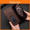 For S8 Galaxy Leather Magnetic Closure Mobile Phone Case Flip Wallet