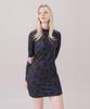 SSQR Raglan Stretch Print Mini Dress Dg_01