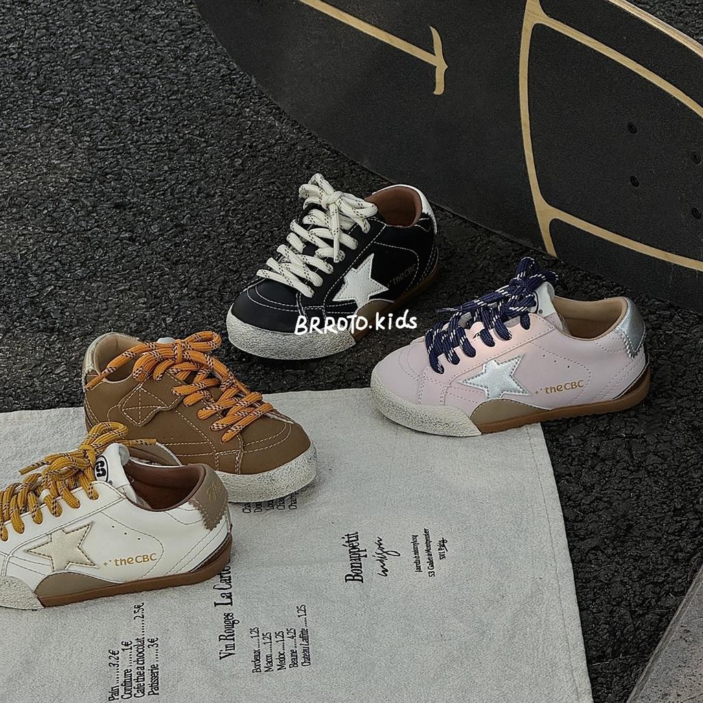 Girls shoes 2025 spring and autumn stars dirty shoes children board shoes sports shoes boys Forrest Gump shoes baby moral training shoes
