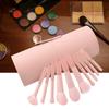 10 Pcs Travel Brush Set Makeup Brush Set with Storage Bag Cosmetic Brush Set Make Up Supplies  for Eyeshadow Eyelashes