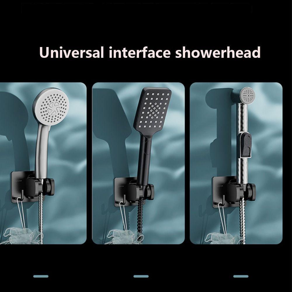 Universal Shower Head Holder Wall Mounted Bathroom Shower Bracket Showerhead Bracket  Shower