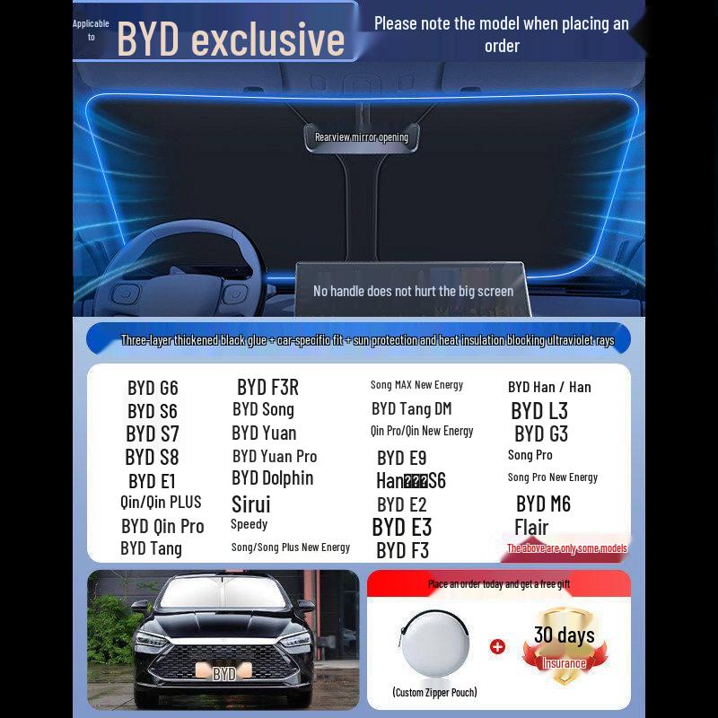 Car Sunshade Windshield Curtains - Heat Insulation & Summer Cooling