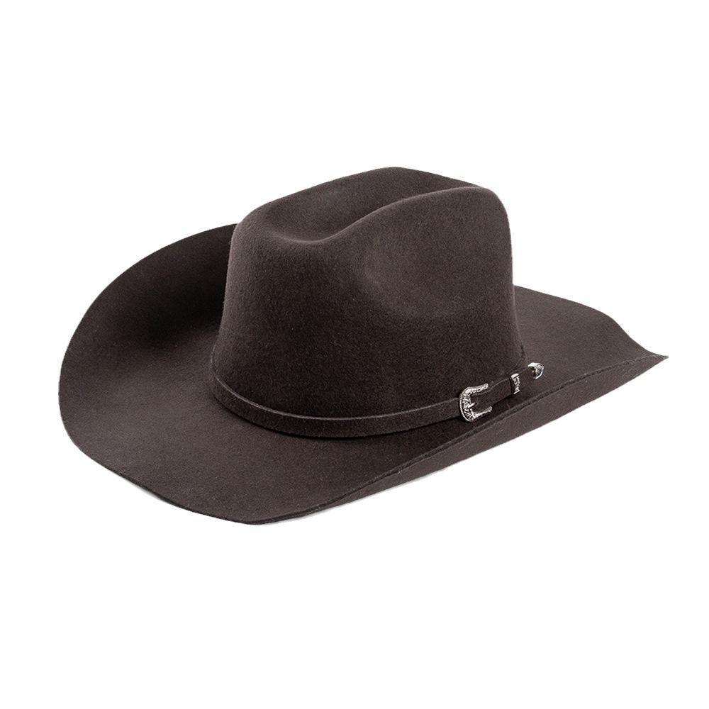 Autumn And Winter New Fashion Belt Buckle Decorative Wool Woolen Edge Wide Brim Jazz Hat Outdoor Warm Concave Top Hat