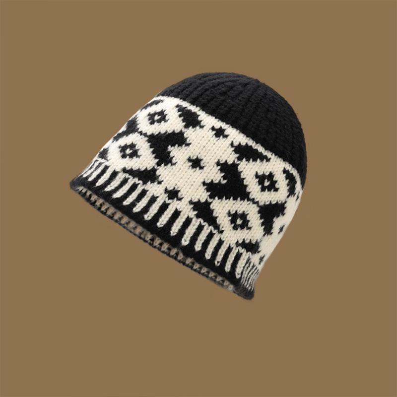 Adult-Kid Winter Knitted Hat with Cute Design and Ear Protection