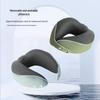 Compact U-shaped Memory Foam Travel Pillow with Neck Support