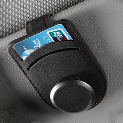 Raksonic Car Sunglasses Clip, Car Glasses Pocket, Sunglasses Holder, Car Sun Visor Pocket, Card
