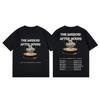 The Weeknd After Hours Til Dawn Tour 2026 T-Shirt Hip Hop Vintage Kurzarm-T-Shirts Unisex Damen Freizeitmode Lockere T-Shirts