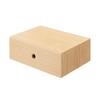 MUJI Holz-Kleinteile-Aufbewahrungseinheit, 1 Ebene, ca.. B252 x T17 x H84cm, 82603316 (Kleiderhülle,