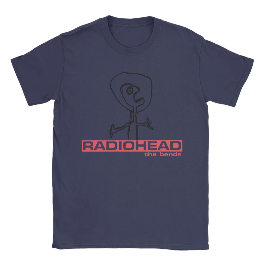 2026 Mens and Womens Radiohead The Bend T Shirts Cotton Clothes Fashion Short Sleeve Crewneck Tee Shirt Plus Size New TShirts