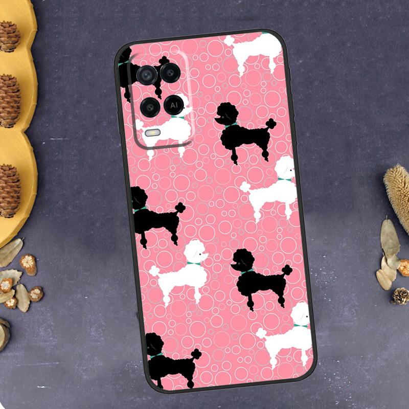 

Poodle Dog Phone Case For Oppo A78 A38 A58 A74 A15 A80 A60 A40 A94 A54 A98 A18 A16 A76 A96 A17 A77 A57S OPPO A57s