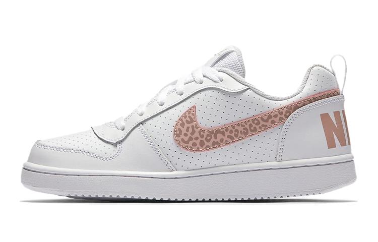 Nike Court Borough Low  White Pink  GS 845104-101 39