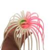 10Pcs Soft Lure Squid Skirts 8cm Artificial Baits Lures Saltwater Trolling Lure Artificial Baits Fishing Accessories