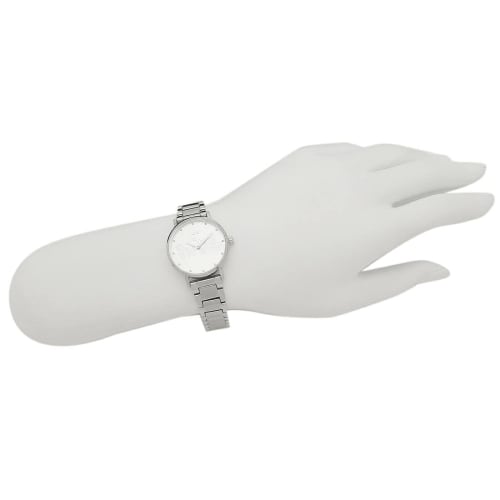 Coach Women's Perry Watch, 28mm, Quartz, Silver, Stainless Steel, A4 Size, COACH 14503795