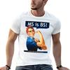 MS is BS T-Shirt boys whites sublime plain t shirt
