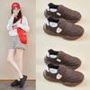 New dad shoes for women, spring student sports running casual shoes with heightened thick soles