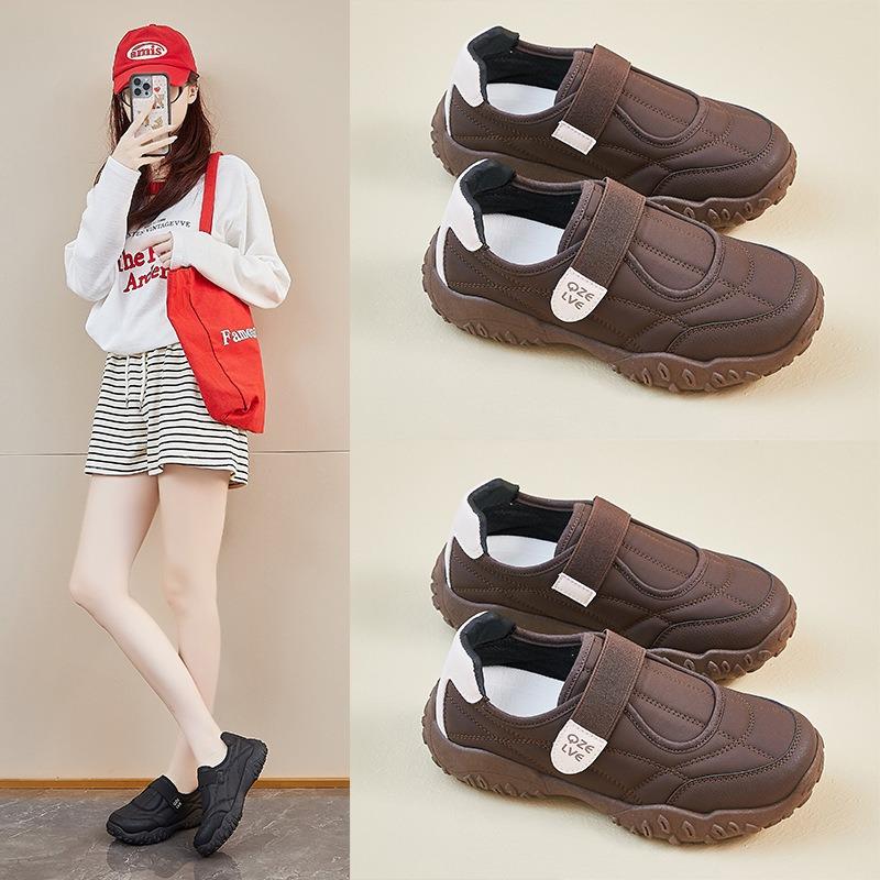 New dad shoes for women, spring student sports running casual shoes with heightened thick soles