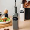 Oil Stickers Sauce Dispenser Bottle Oil Large Bottle and Vinegar Kitchen Funnel Dispenser Capacity Olive for Label Ceramic with