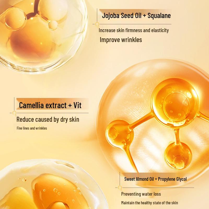 Grape Seed Anti-Wrinkle Hydrating Serum Oil - Moisturizing & Firming Facial Care