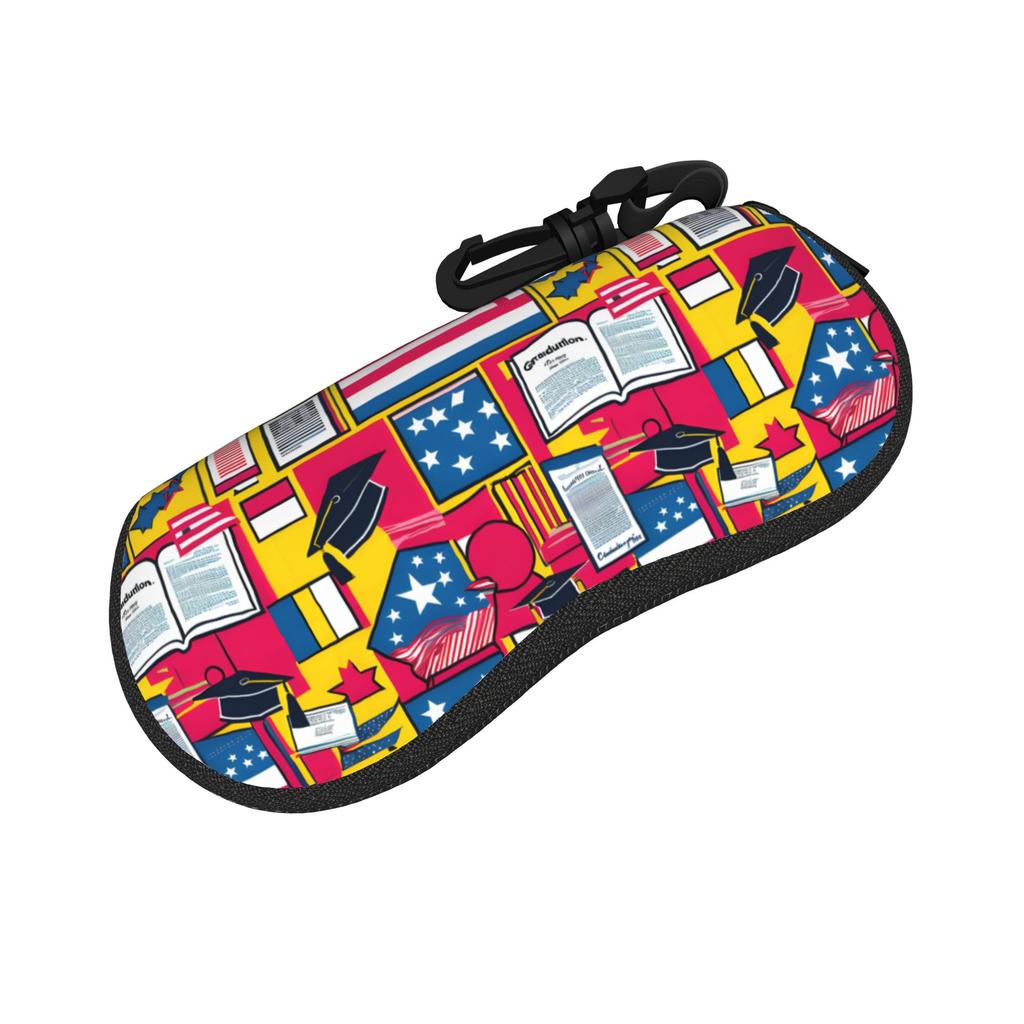 Lovely Cartoon Glasses Case Graduation students school Graduate Merch Eyewear Storage Box Anti-Pressure Eyewear Container