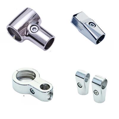 1 Stück Aluminiumlegierung Chrom 22mm 25mm 27mm 32mm 51mm Rohrrohr T-Stück Fitting Klemme Für Displayständer