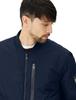 Zewnętrzna kurtka bomberka Fly Jacket z 13 kieszeniami, wodoodporna, regularny krój [Amazon Essentials], kieszenie MA-1, hydrofobowa, puchowa, męska, granatowa, LL,