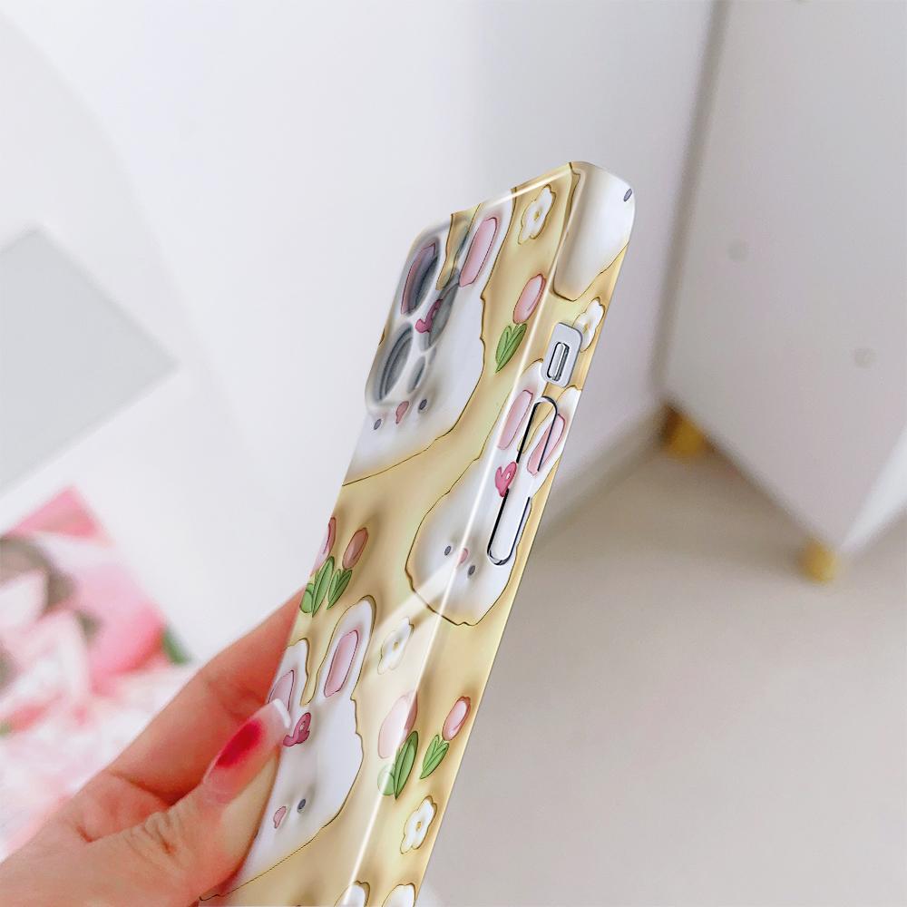 All-inclusive Film Handyhülle Cartoon Mode Design Hartschale Vollständige Abdeckung Kameraschutzhülle für iPhone Huawei Honor Vivo Google