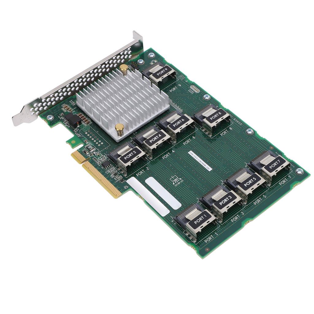 SAS RAID Controller Card AEC 83605 Support 24 Hard Drives Expansion 9 Ports PCIE X 8 Expander Card for Server DL380 388