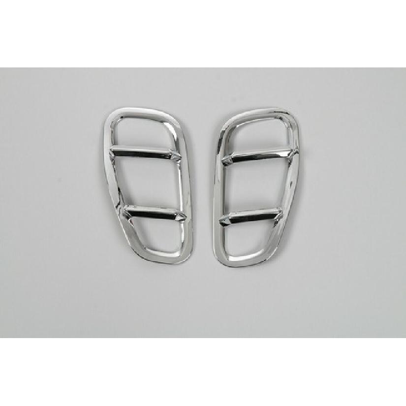 Turn Signal Light Fender Lamp Cover Trim Farme for Jeep Renegade 2015-20 Chrome