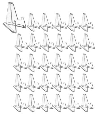 Heizi Medal Stand, Coin Display Stand, Set of 30, for Badges, Cards, Acrylic Keychains, and Trading Cards