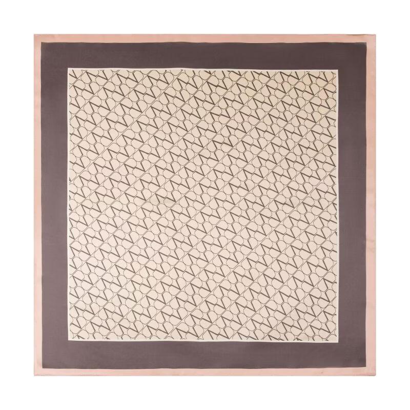 TXRMDX Men s Classic Geometric Silk Scarf One Size