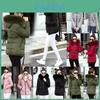 Stylish Winter Women's Down Cotton Parka With Cozy Short Fur Collar And Hood