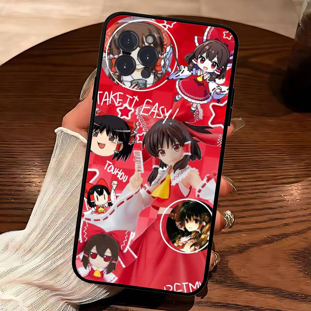 Classic Game Touhou Project Phone Case For Iphone 17 16 15 16e 14 13 12 11 Pro Max Plus Case Cover Coque