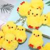 CALLARON Duck Plush Keychains, Set of 10, Cute Bag Pendants for High School Students, Perfect for Graduations, Entrance Ceremonies, and Birthdays