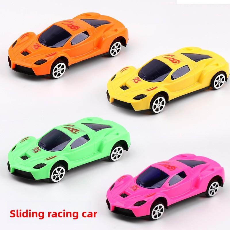 Plastic Race Car Toy For Kid With Sliding Function And Educational Development