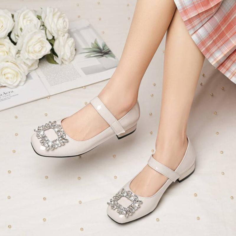 New girls' princess shoes non-slip soft-soled leather shoes medium and older children's shoes girls' student shoes wear children's single shoes in al