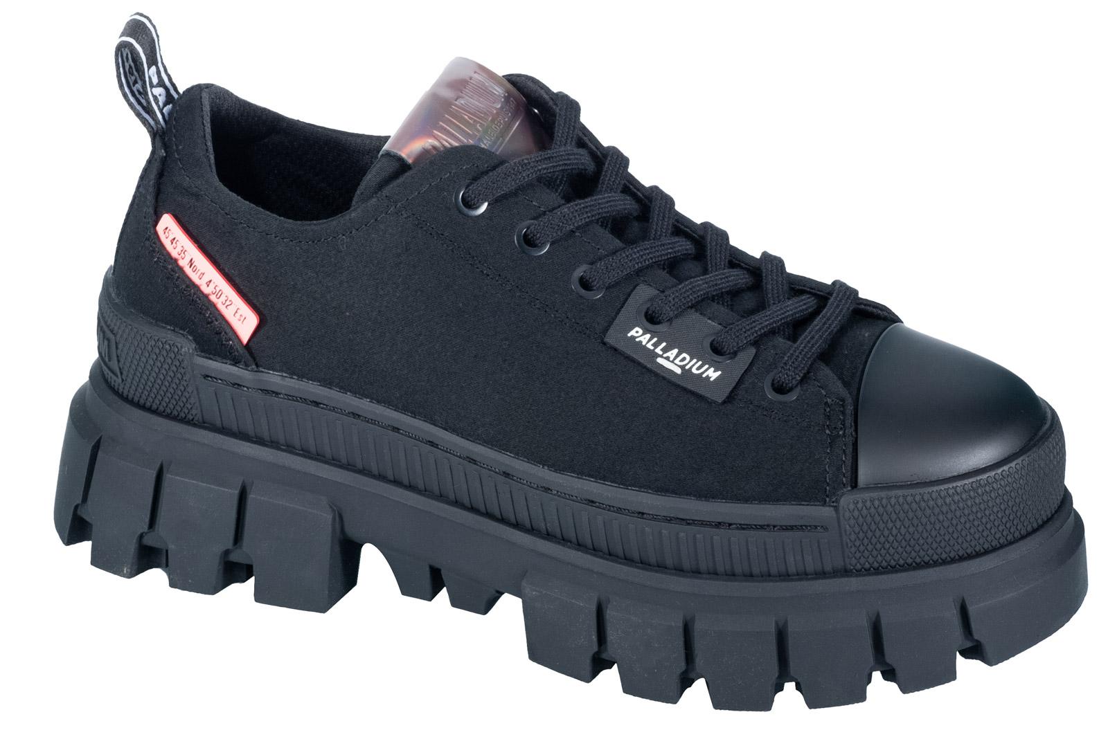 Palladium Revolt Lo Tx, zapatillas negras para mujer 39 negro