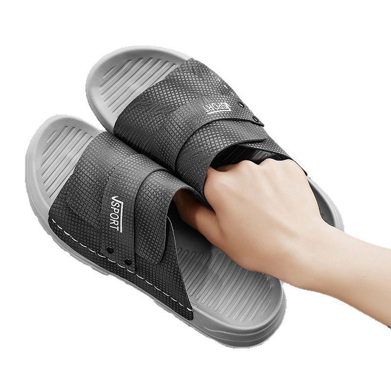 2025 Spring and Summer New Men's Trend Versatile Slippers Comfortable Casual Home Simple Fashion Sandals