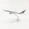 Air United Arab Emirates 777 1/400 Scale Aircraft Model B777 Diecast Metal Alloy Plane Static Airplane Home Decoration