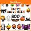 Griezelige Halloween-decoraties: aluminium spinnenballon voor feestartikelen