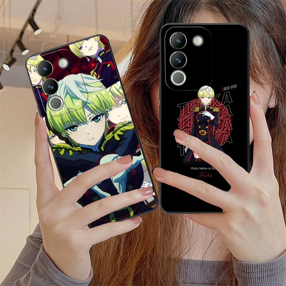 Mato Seihei No Slave Tenka Izumo Matte Mobile Phone Case for VIVO Y77 76 75 74 73 72 58 56 55 51 50 38 36 Y19 Y18 Y03 Y01 5G