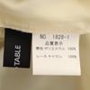 unused GRAND TABLE Floral race Cami one piece M Black Back zip Women Used
