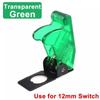 Auto Car Boat Truck Illuminated Led Toggle Switch With Safety Aircraft Flip Up Cover Guard 12V20A transparent Switches4