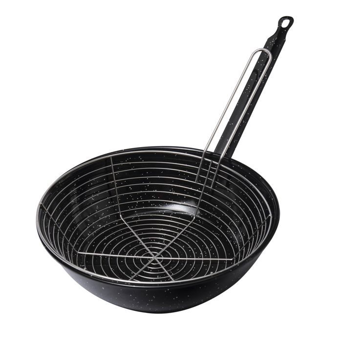 Poêle Friteuse Émaillée Ø 28 Cm Vaello